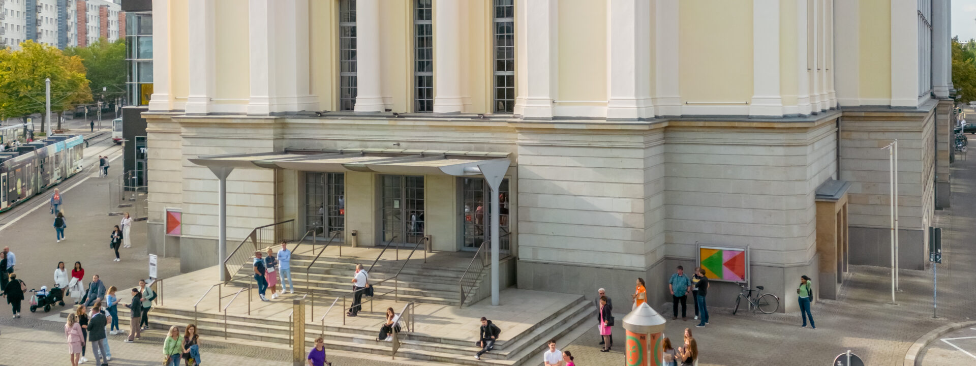 Opernhaus des Theater Magdeburg am Universitätsplatz